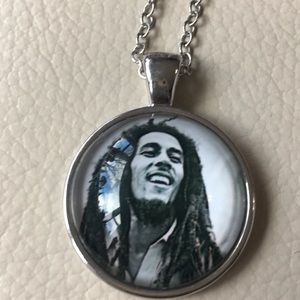 Bob Marley fashion pendant with neck chain